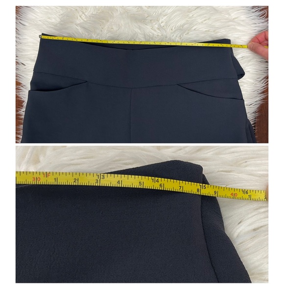 Aritzia Wilfred Size 8 Geneva Pant Tie Front Dress Grey - Picture 11 of 13